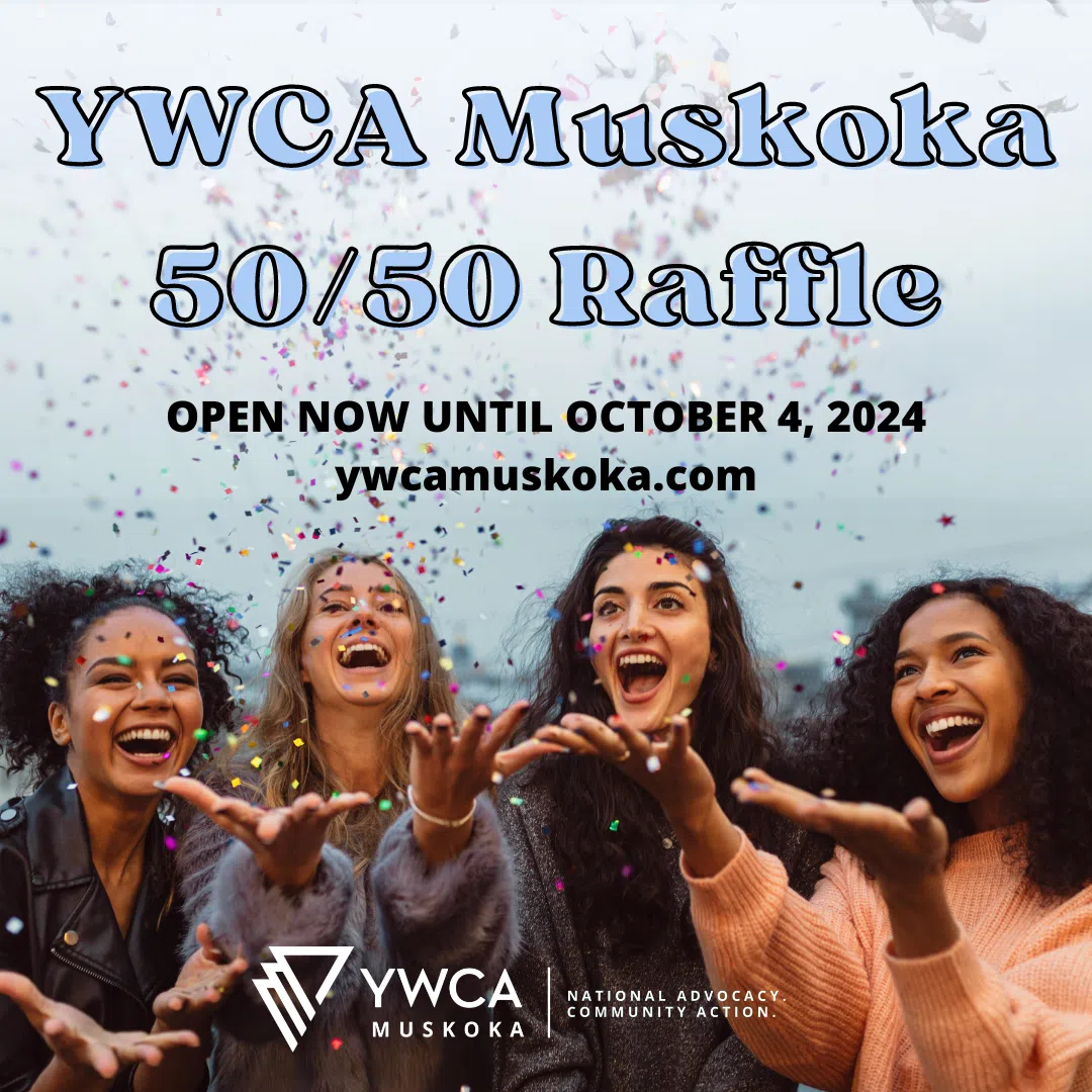 YWCA Muskoka announces fall 50/50 raffle fundraiser