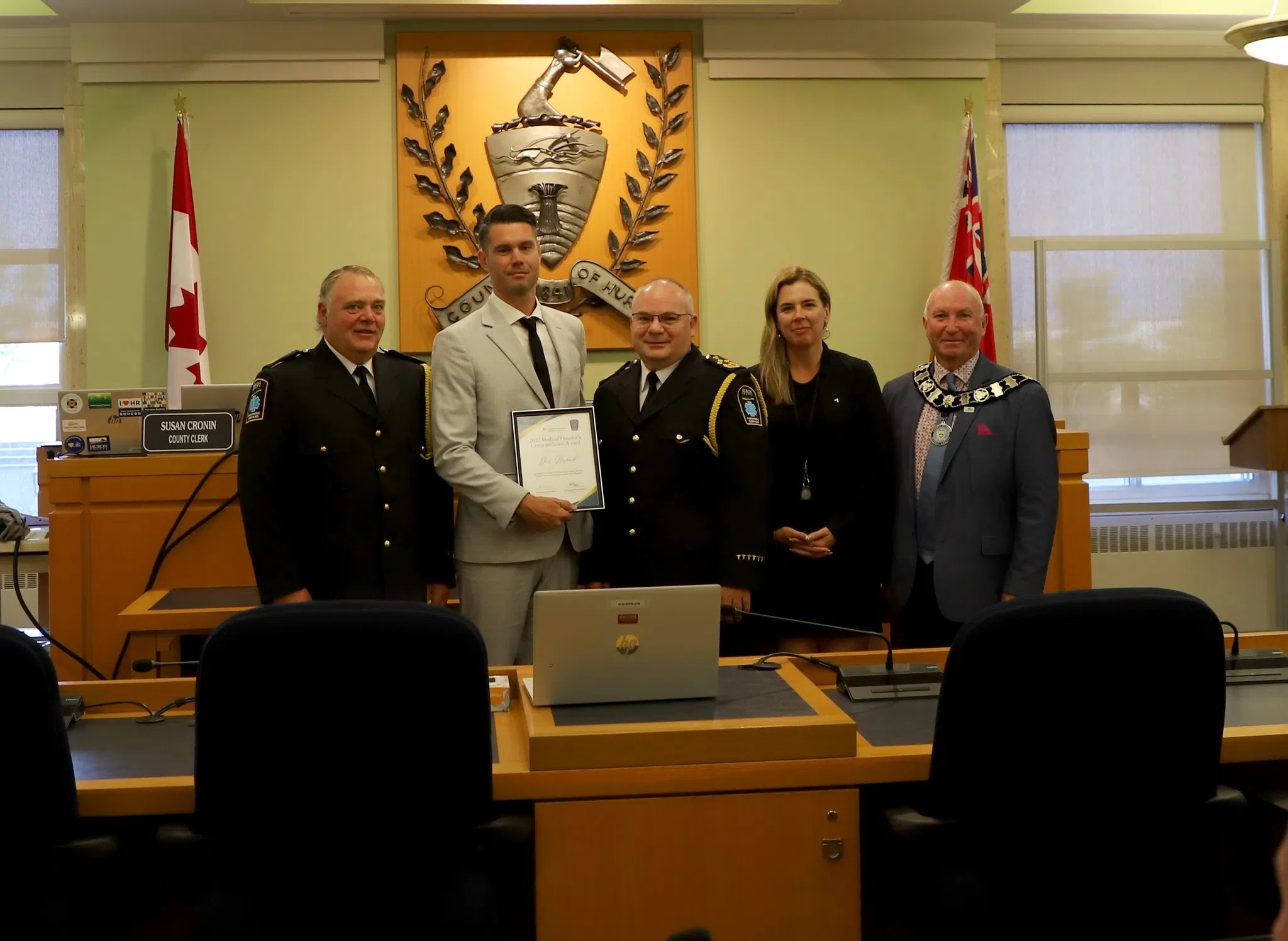 Huron County Paramedic Recognize For Exceptional Care