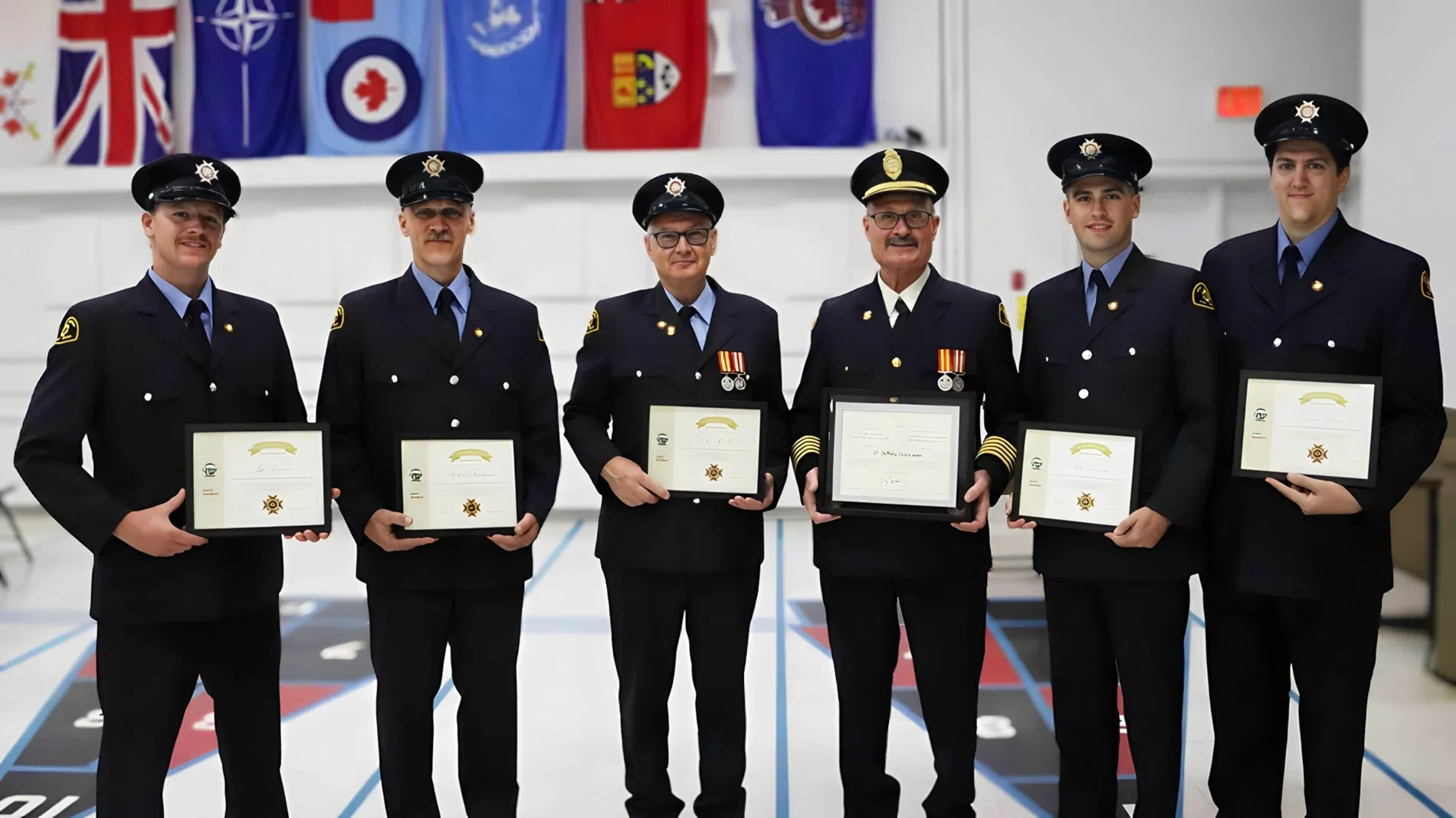 Inter Township Firefighters Recognized For Years Of Service