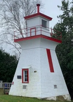 Volunteers Are Hard At Work On Southampton Rear Range Light Restoration