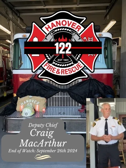 Hanover Mourns Death Of Long-Serving Deputy Fire Chief