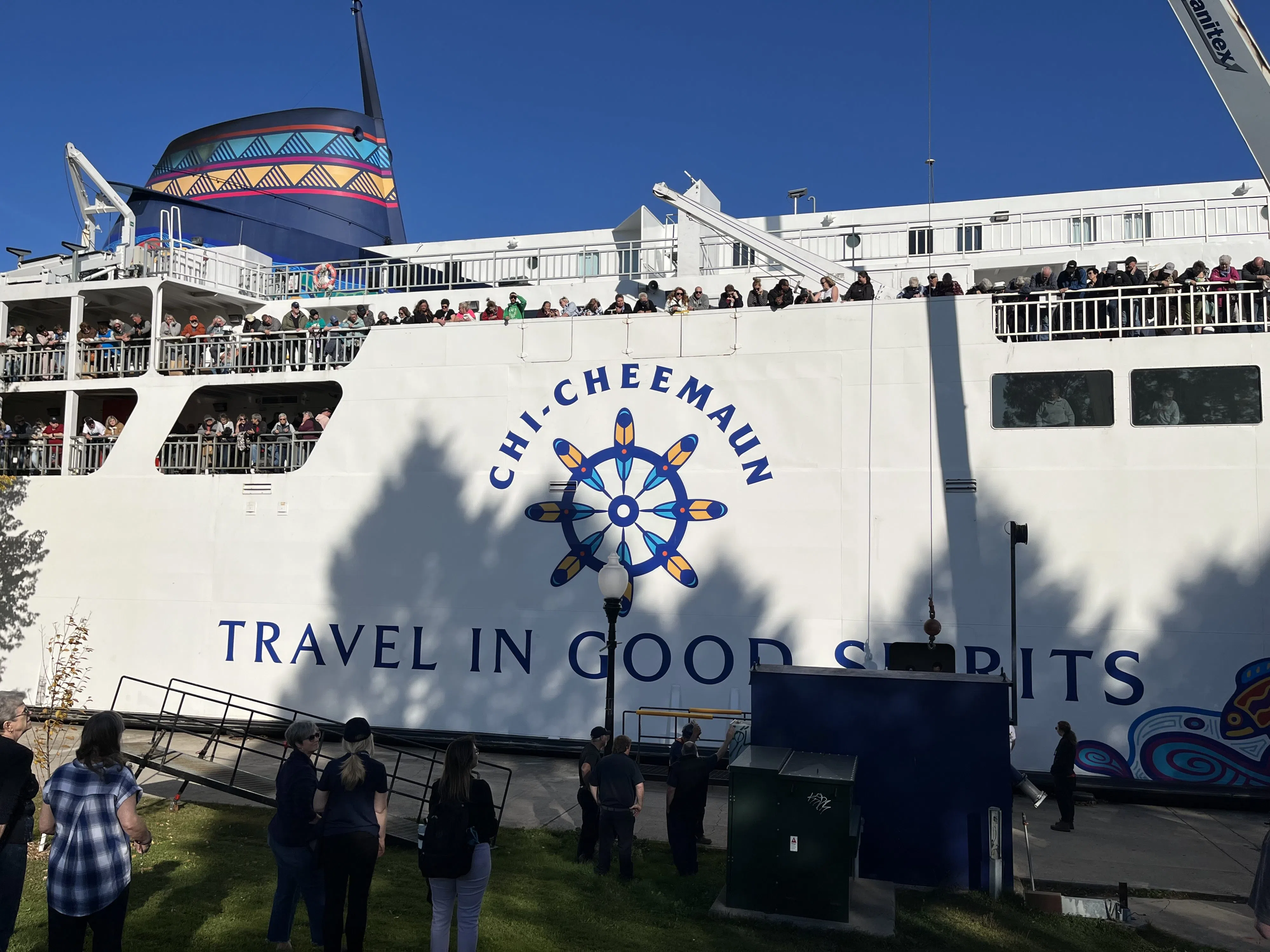 Chi-Cheemaun Docks In Owen Sound For Winter Season