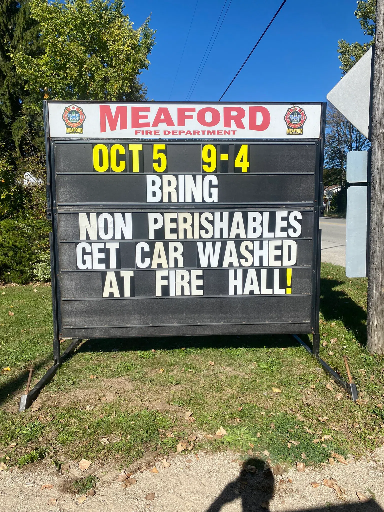 Meaford Fire Department To Hold New Carwash Fundraiser This Weekend