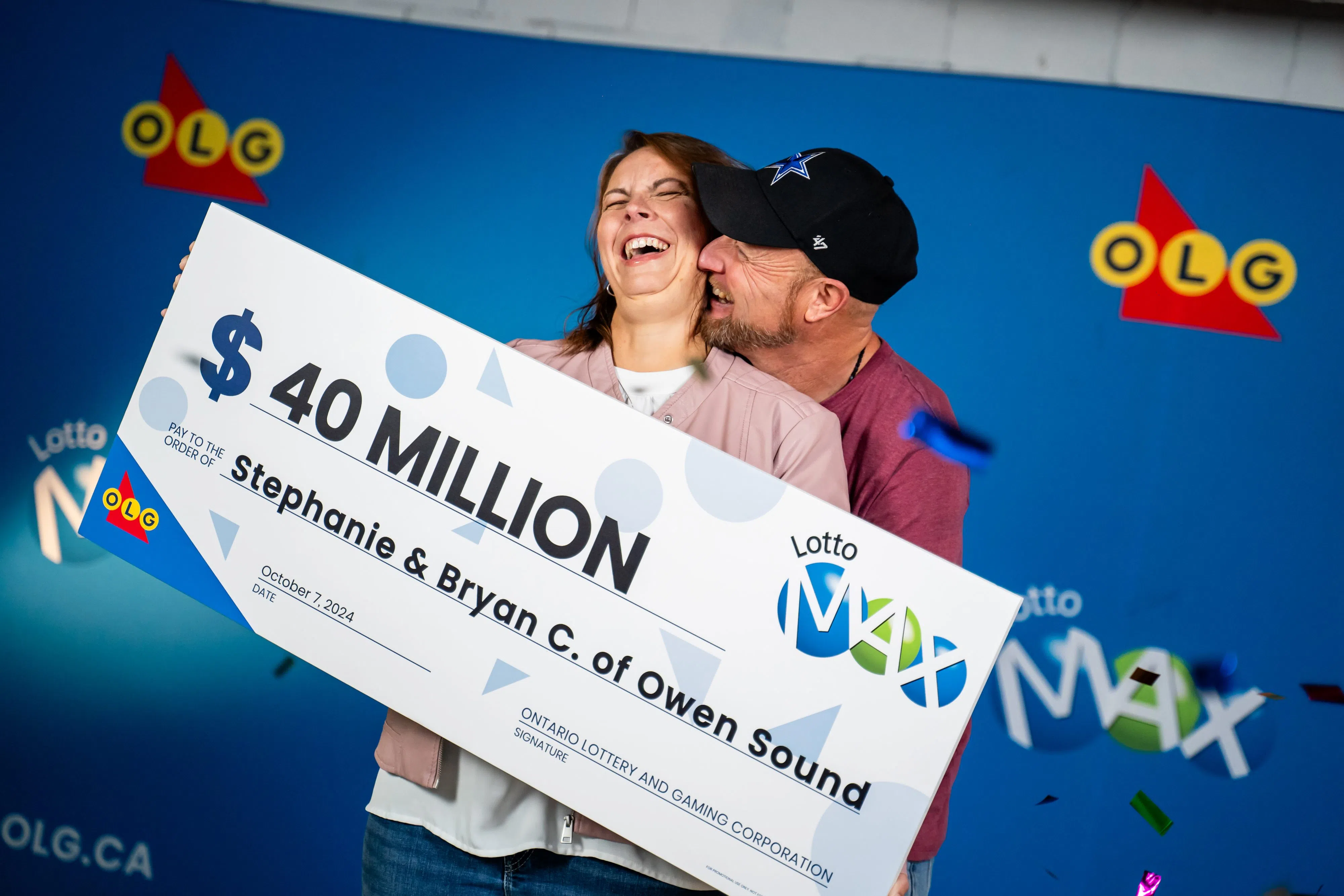 Owen Sound Couple Celebrate $40-Million Lottery Win