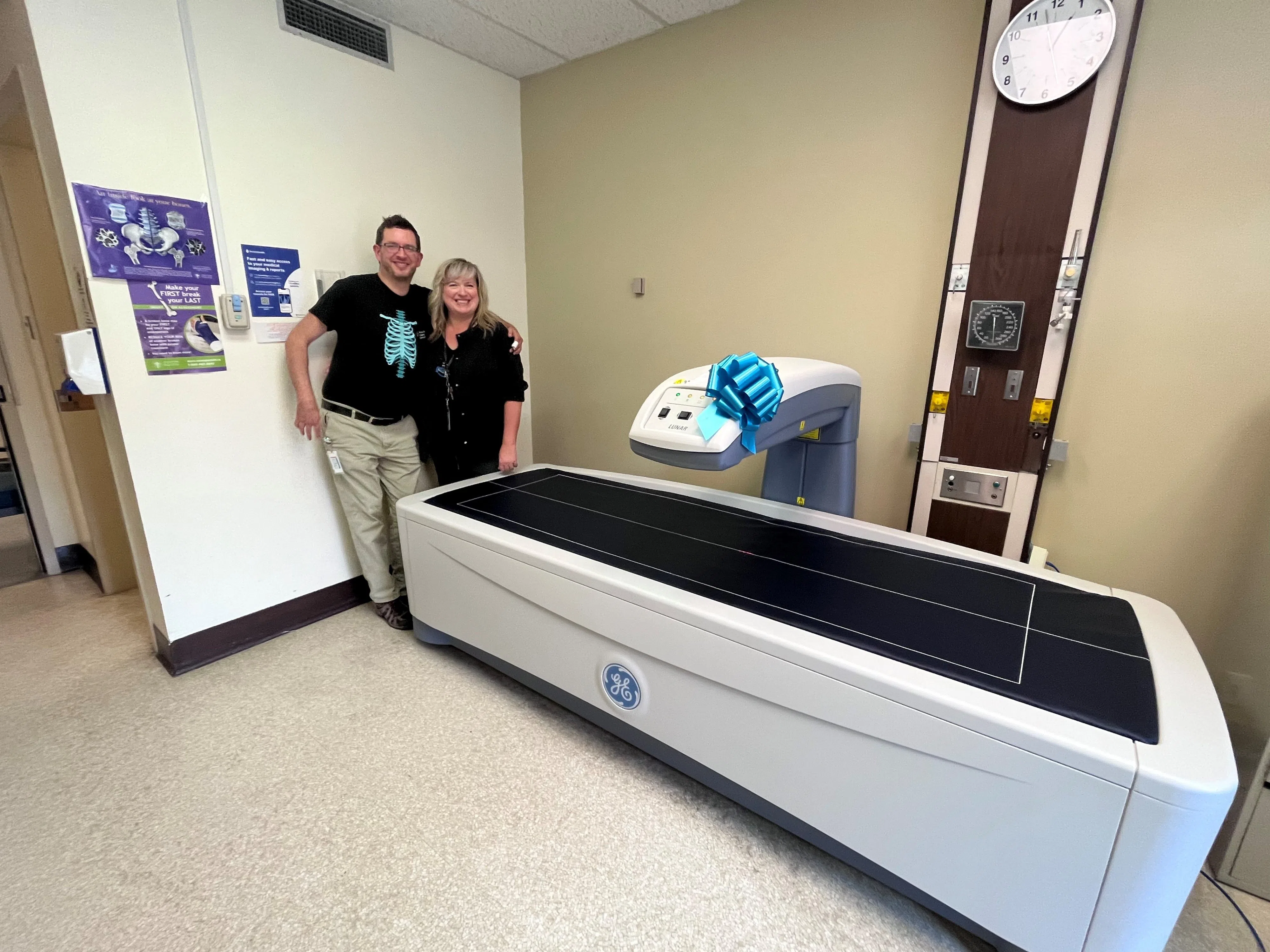 Community Funds New Bone Mineral Densitometry Machine