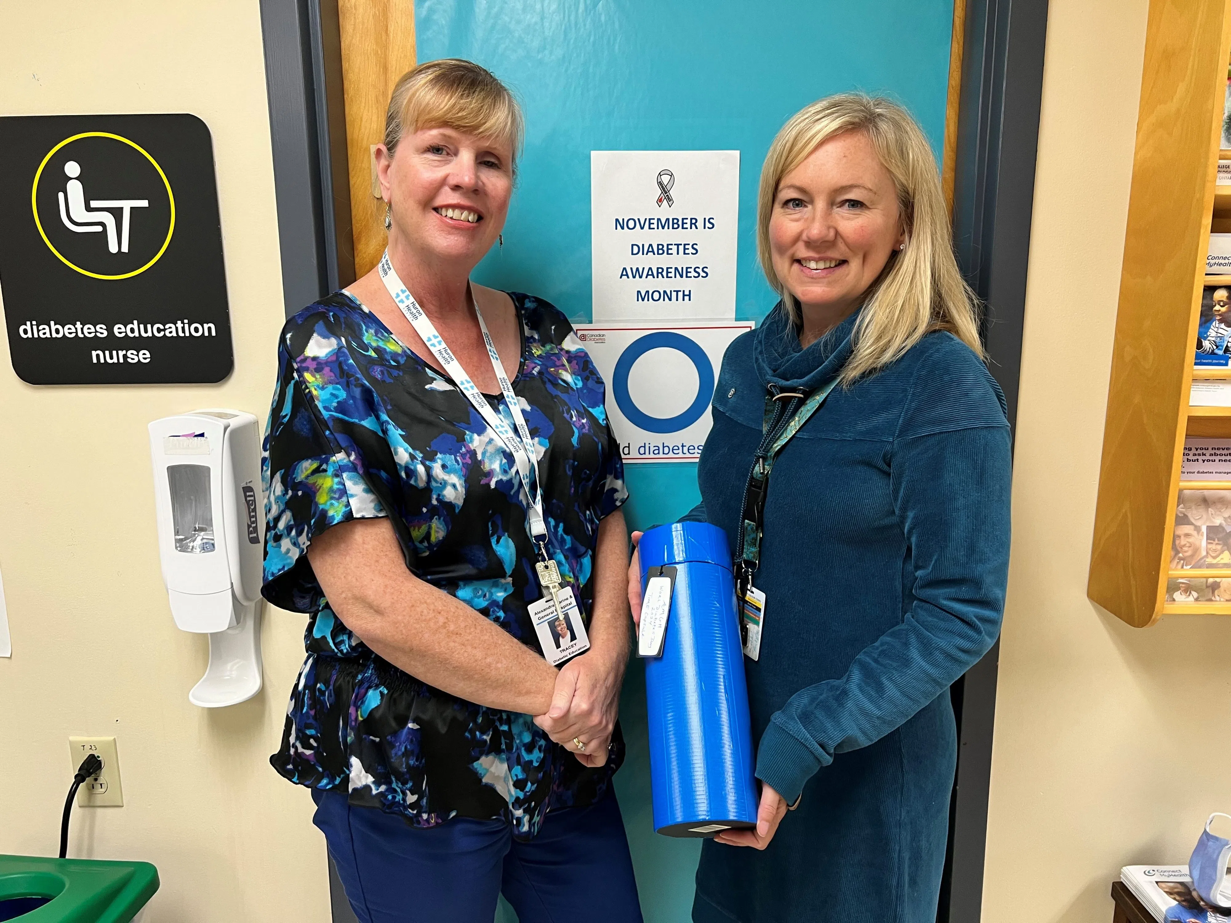 Goderich Hospital Recognizes Diabetes Awareness Month With Time Capsule