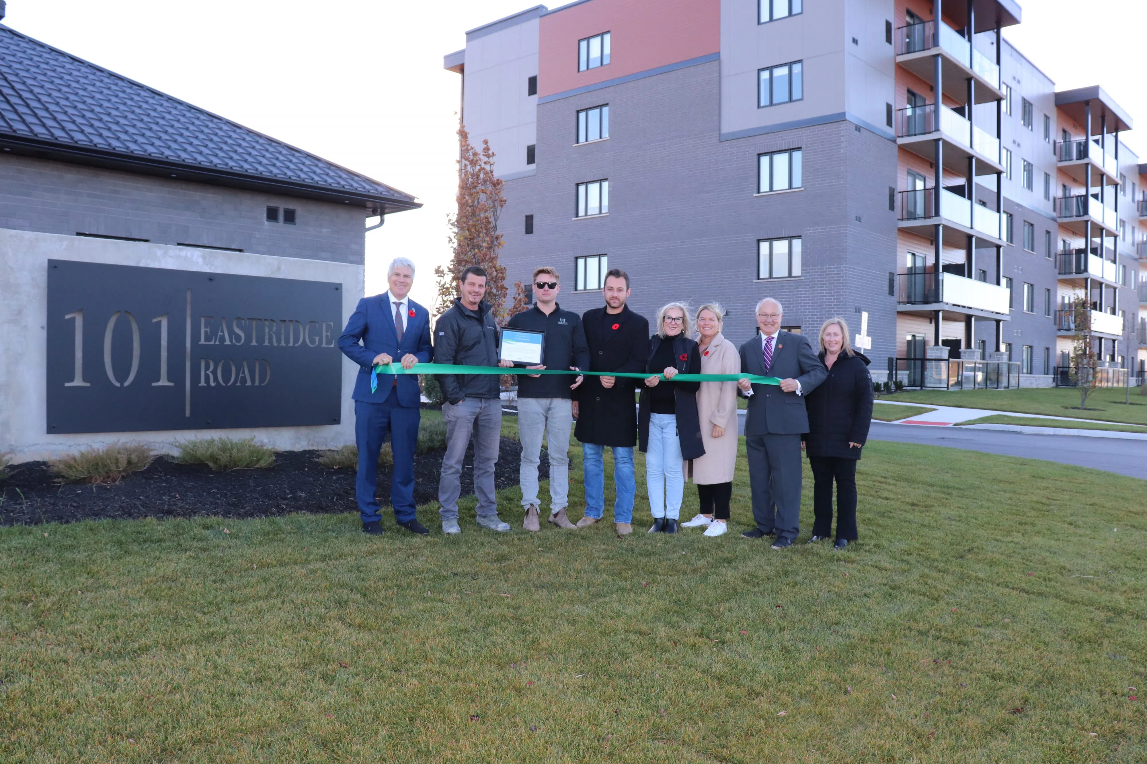 Brockton Marks Opening Of New Apartment Building In Walkerton