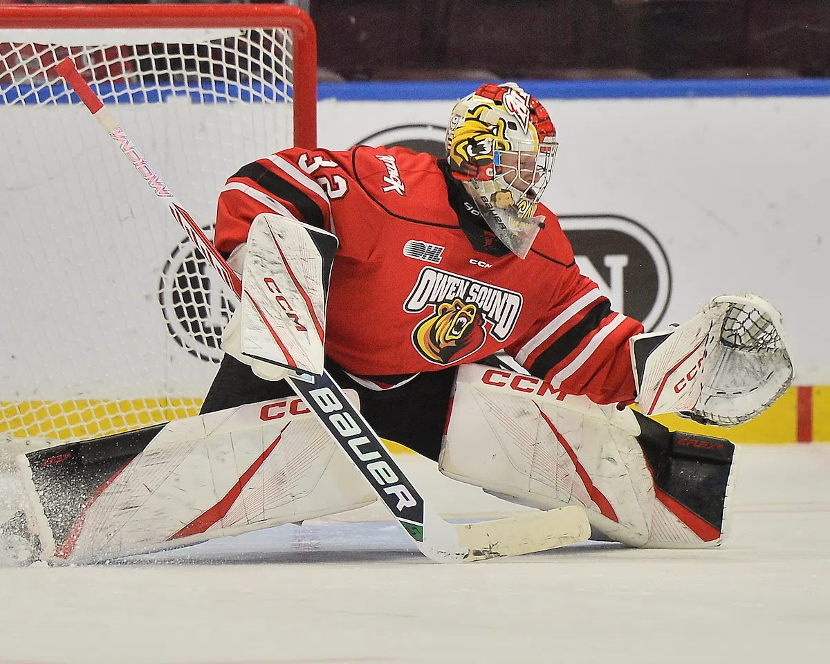 Attack Goaltender Carter George Named OHL Goalie Of Week