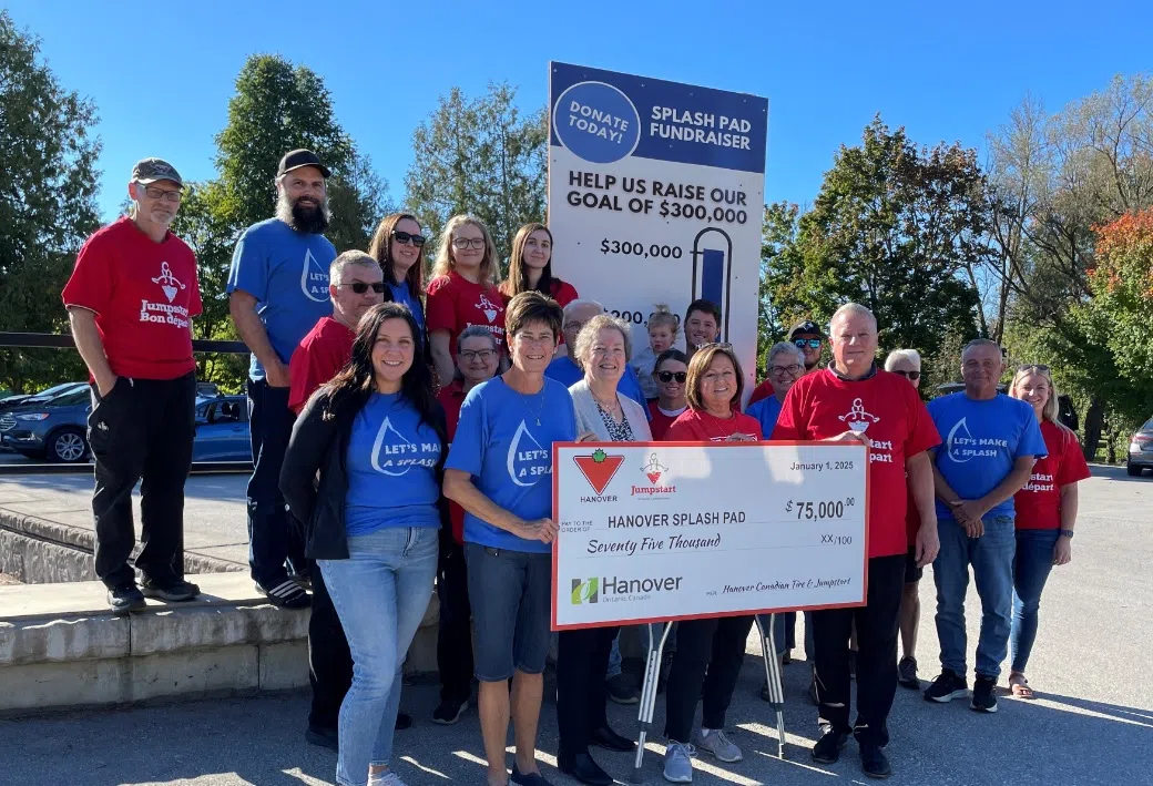 Hanover Names New Splash Pad After Big Donors