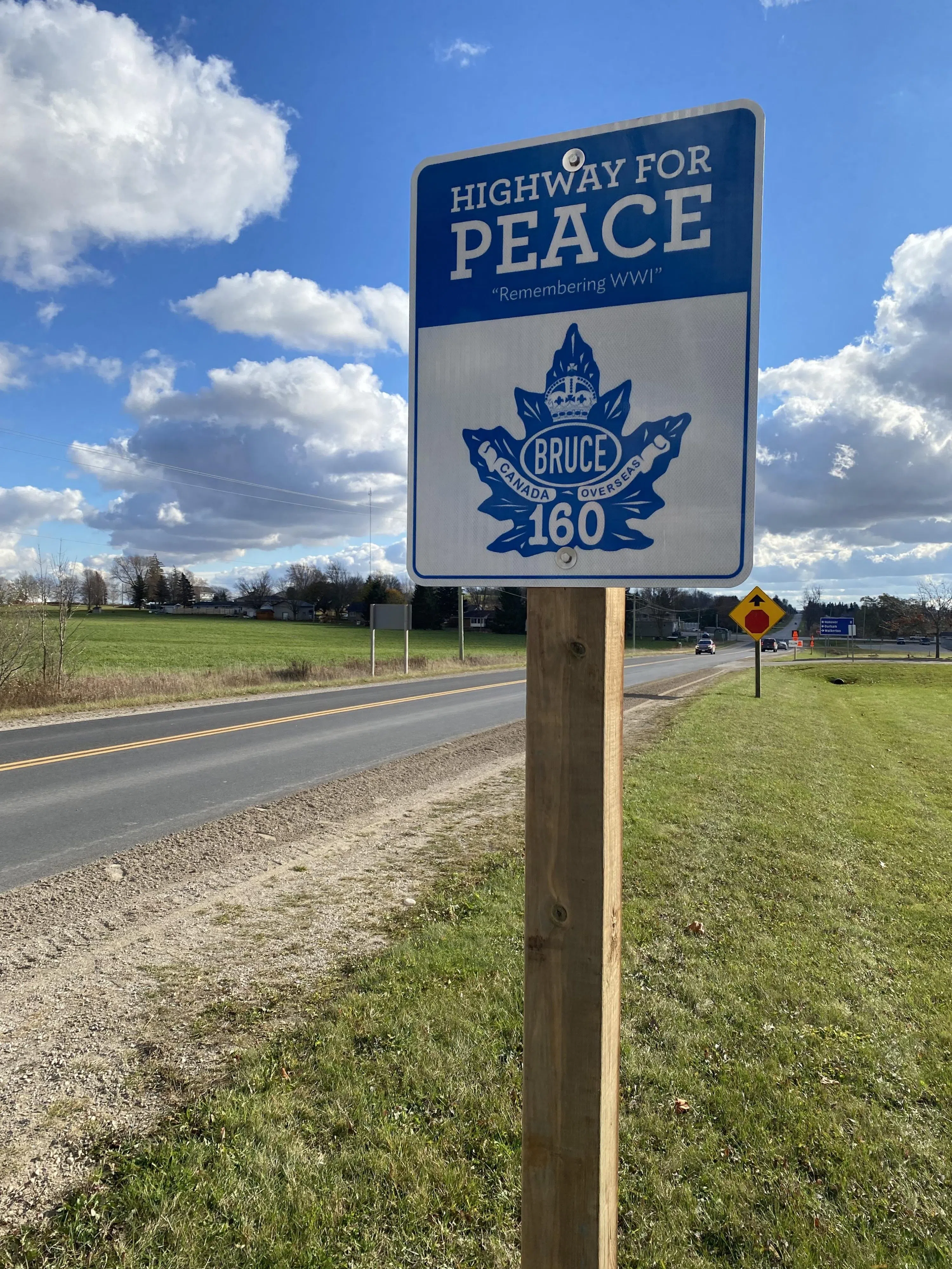 Bruce County Road 19 Designated As Highway For Peace