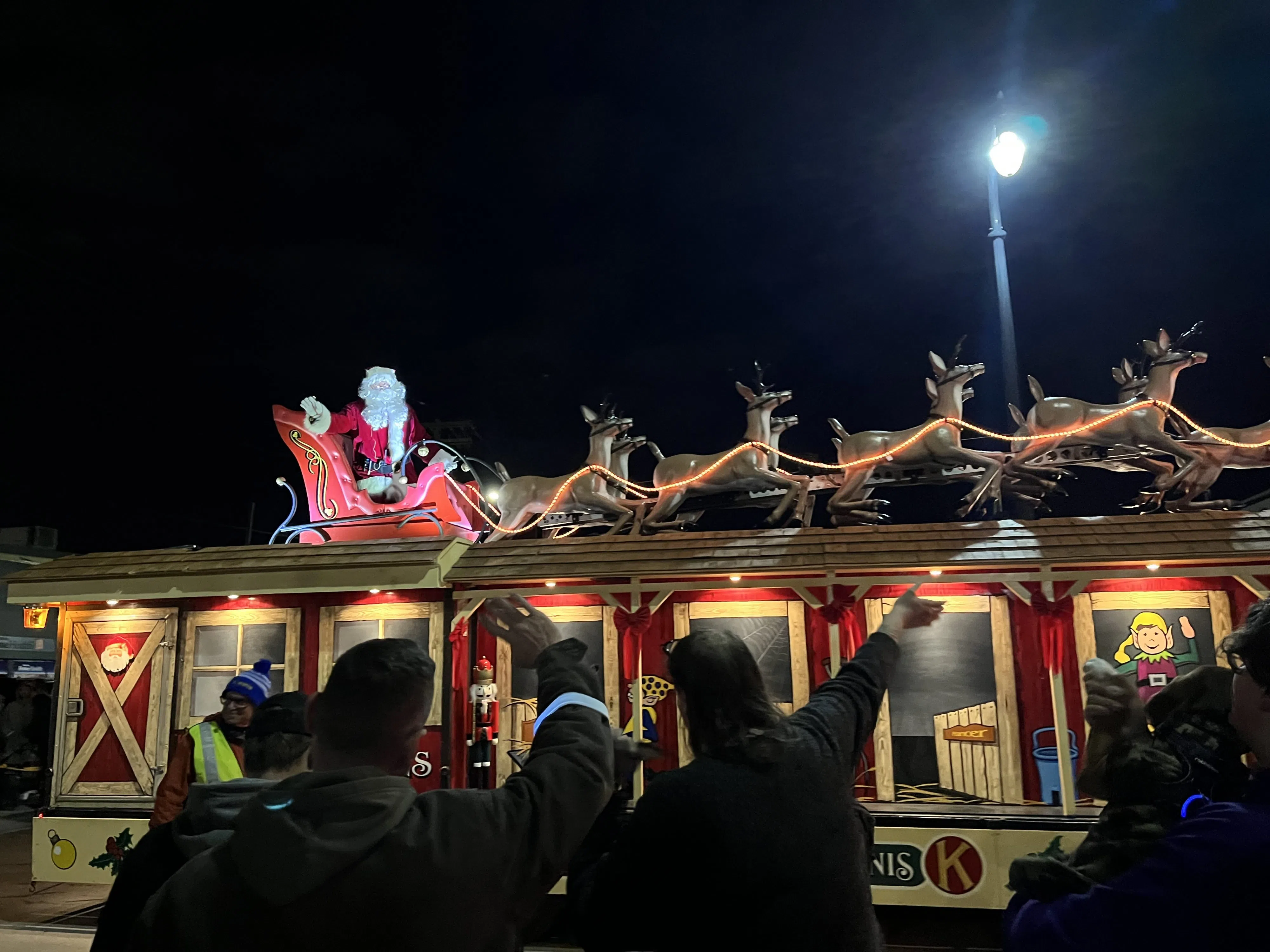 Large Crowd Gathers For Owen Sound Santa Claus Parade