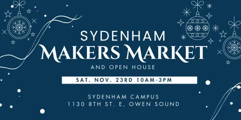 Local Artisans To Show Of Christmas Goods In Annual Sydenham Makers' Market