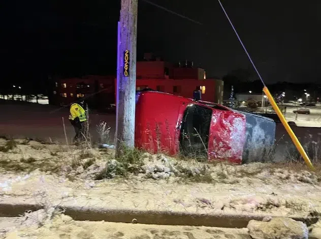 Owen Sound Police Respond To Vehicle Roll Over