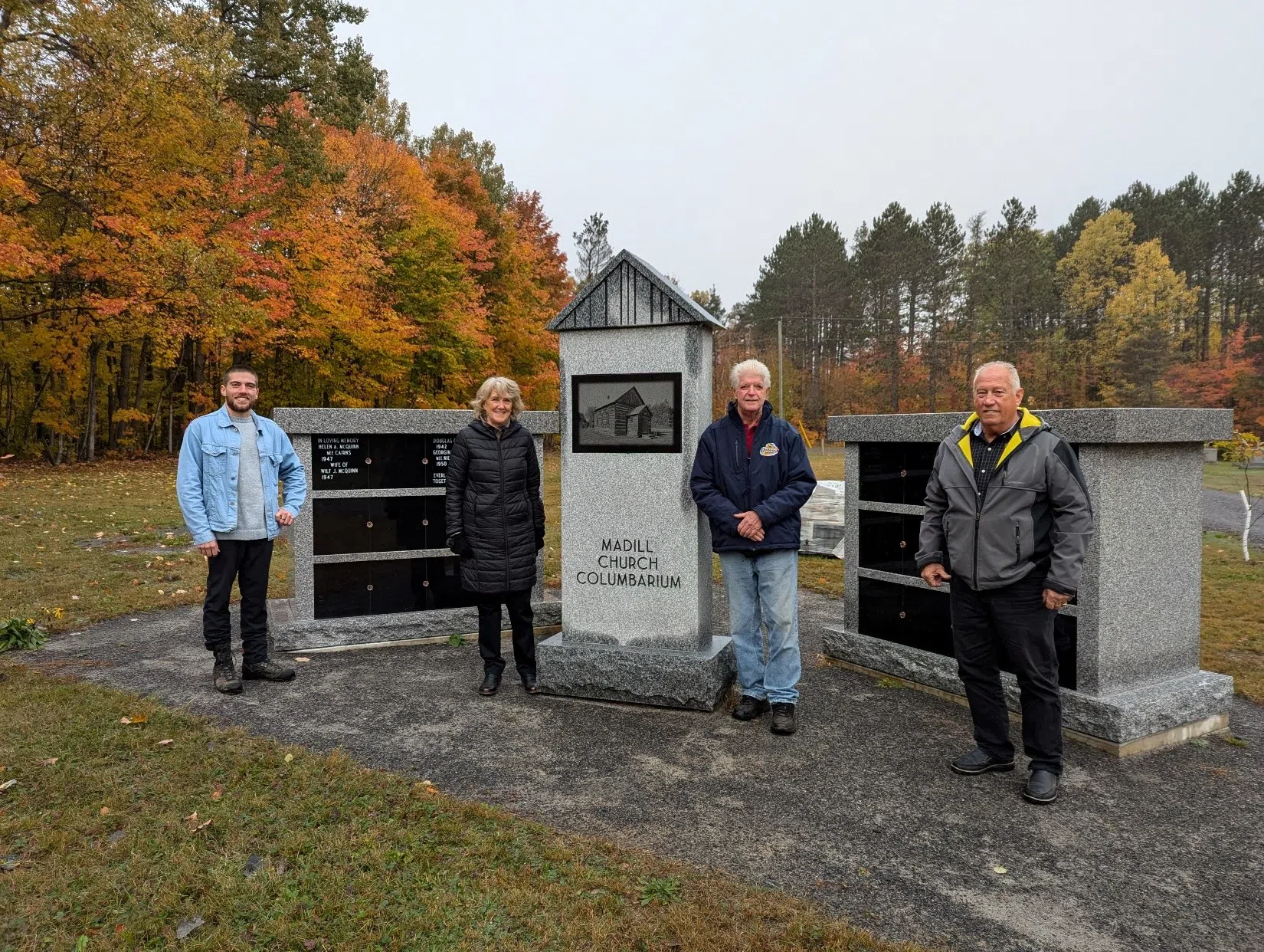 Donation of Madill Church Columbarium Further Enhances Madill Cemetery.