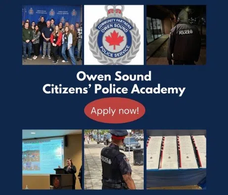 Applications Open For Owen Sound Citizens Police Academy