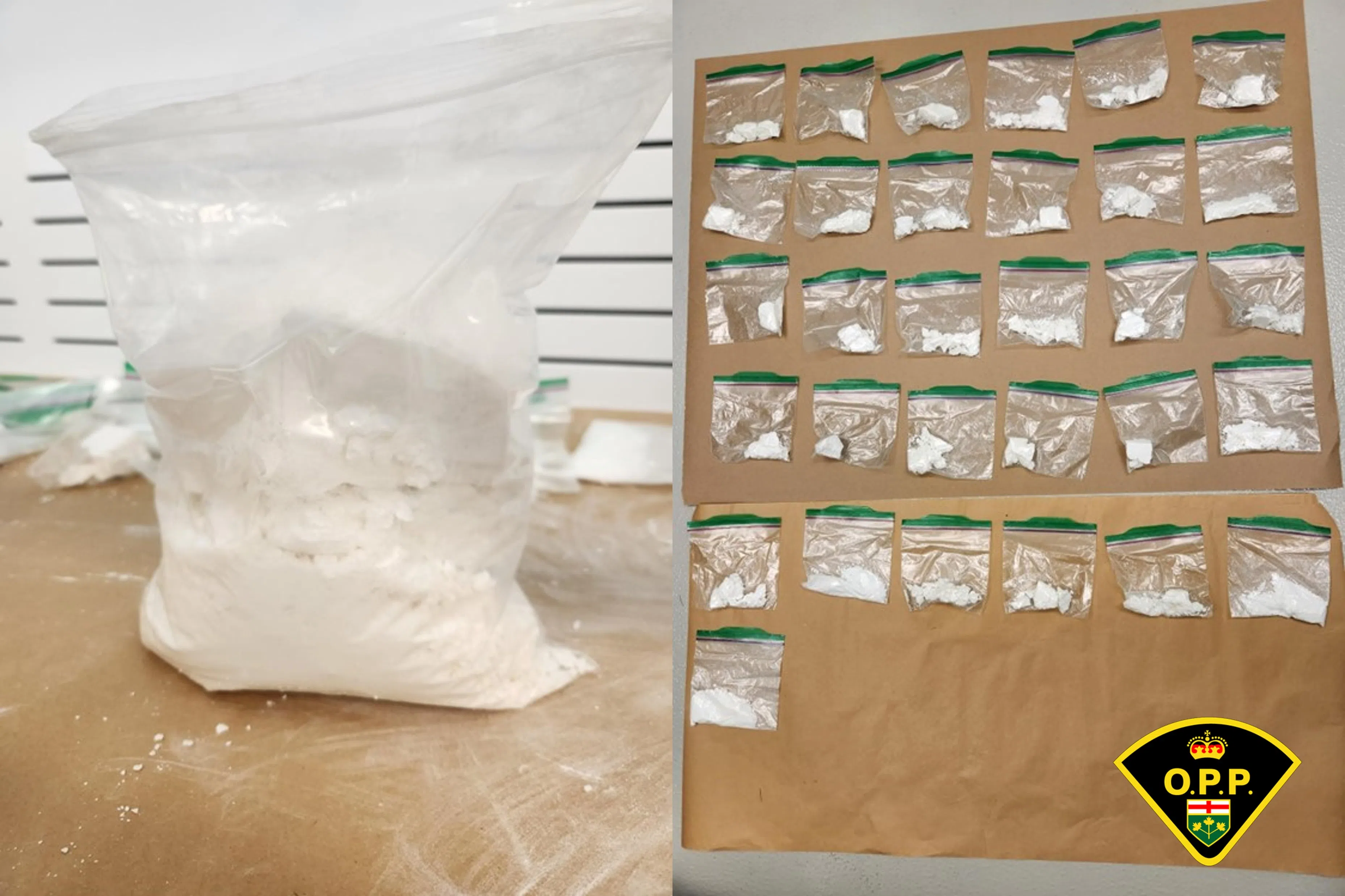 South Bruce OPP Seize Large Quantity Of Suspected Cocaine