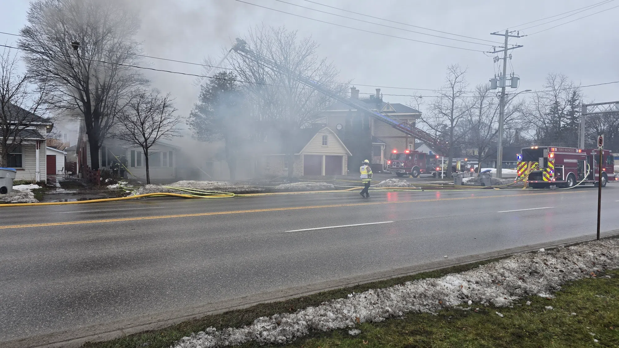 No Injuries After Goderich Home Destroyed By Fire