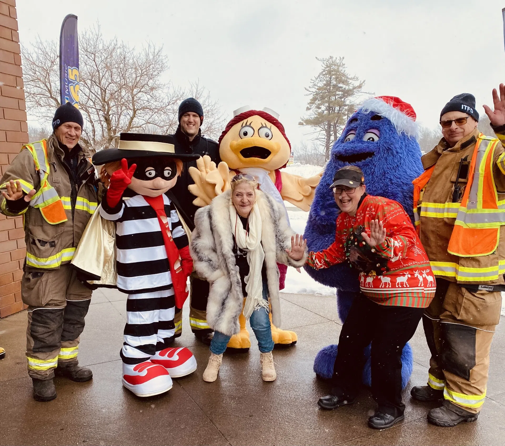 Inter Township Fire Department Toy Drive. Interview with Glen Snider