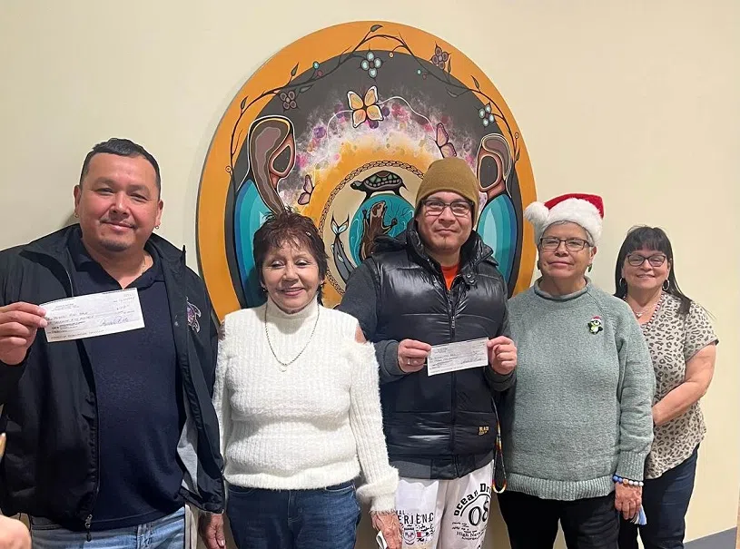 Local Businesses Donate $10,000 To Saugeen First Nation Food Bank