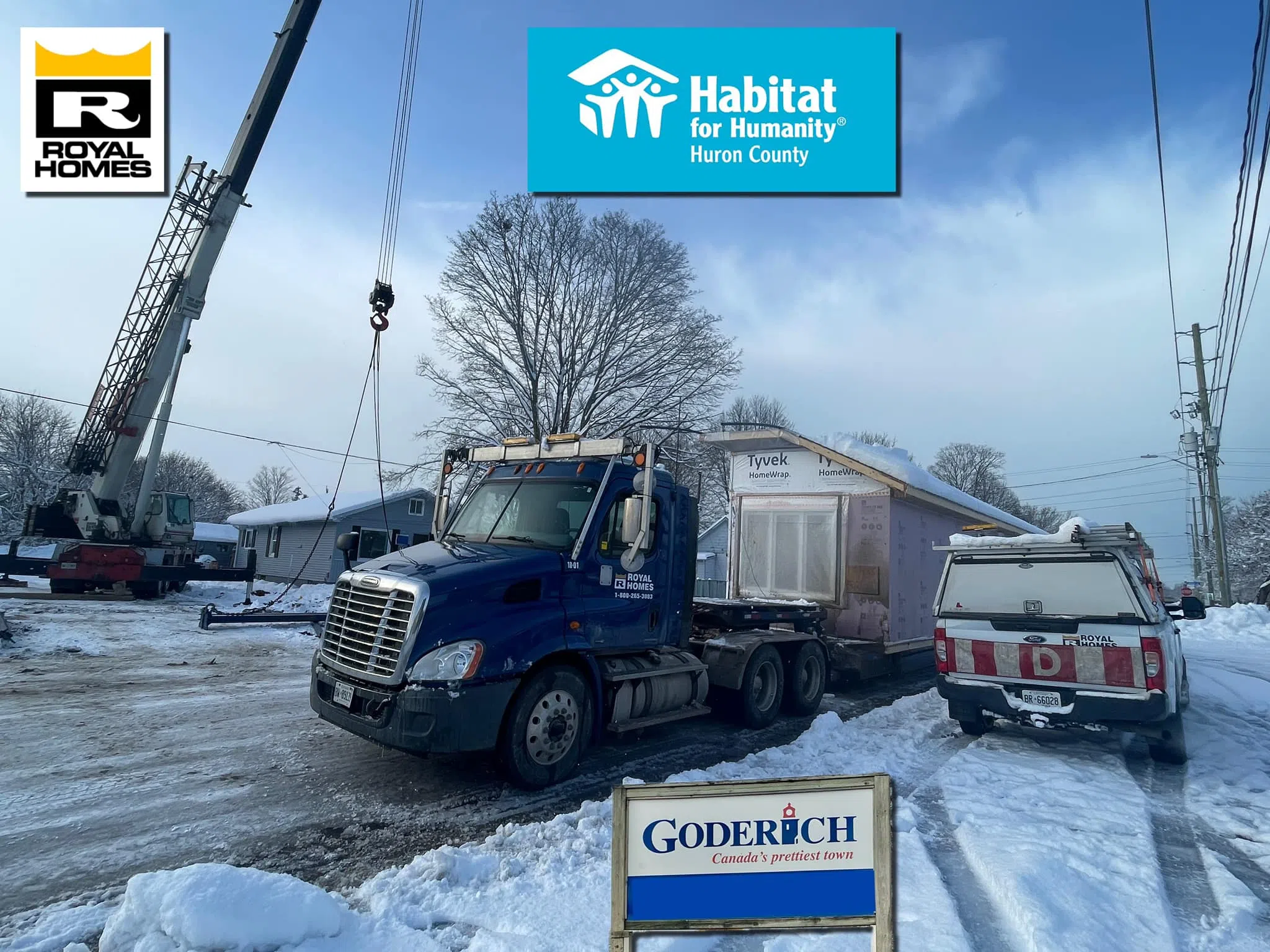 Foundation Laid For 17th Habitat For Humanity Home In Huron County