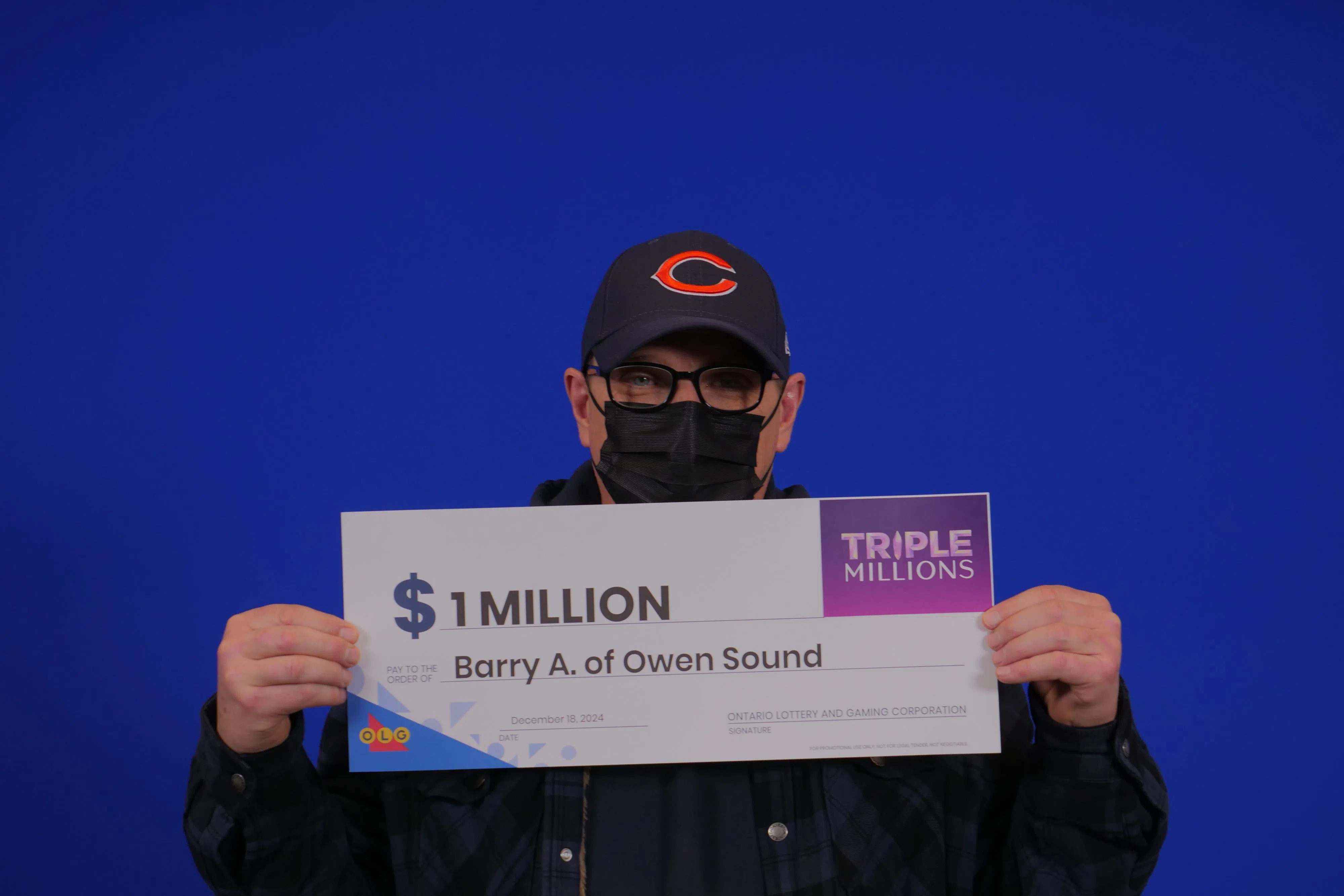 Owen Sound Man Wins $1 Million Lottery Prize