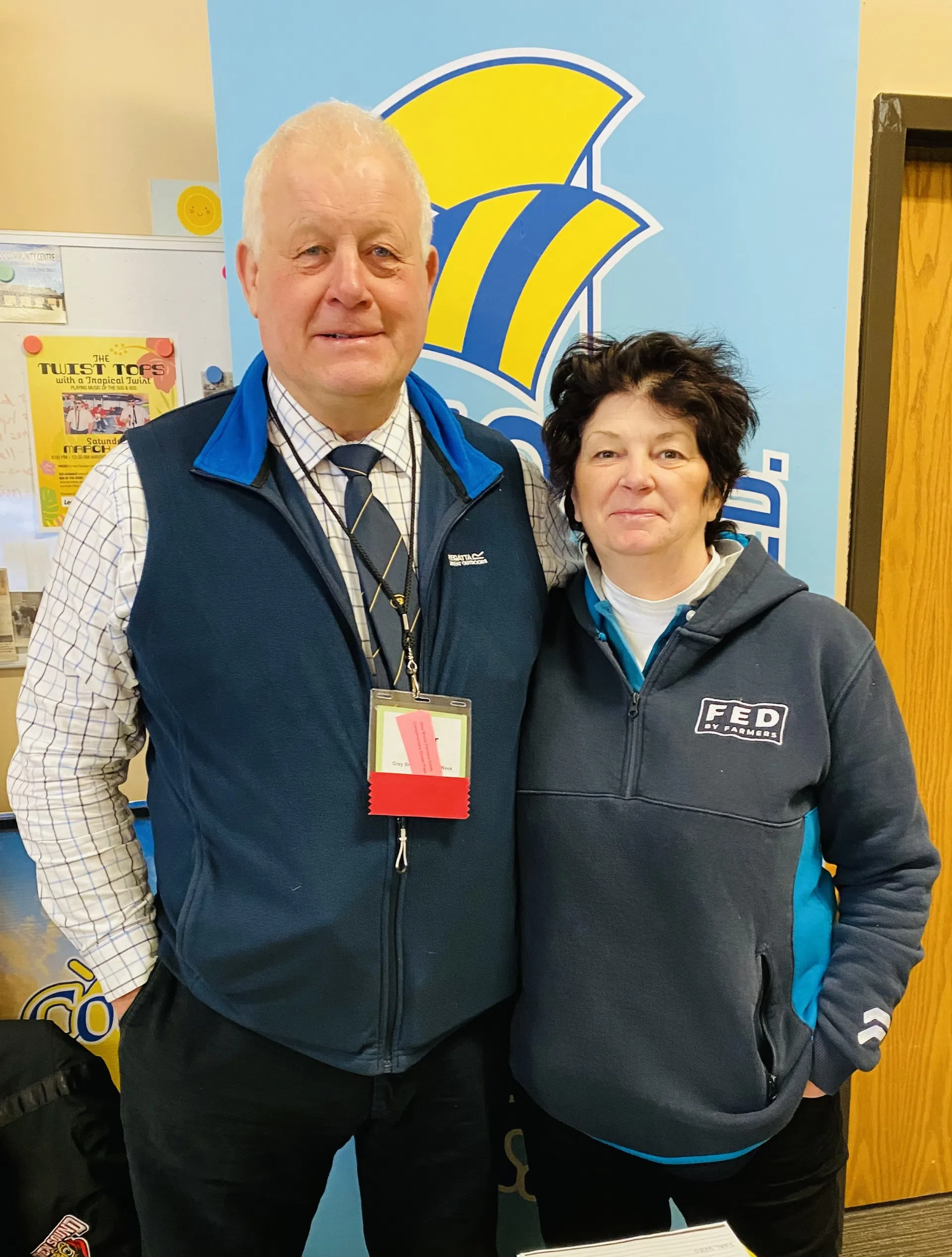 Sheep Day at Grey Bruce Farmers Week. Interview with Peter Delbridge