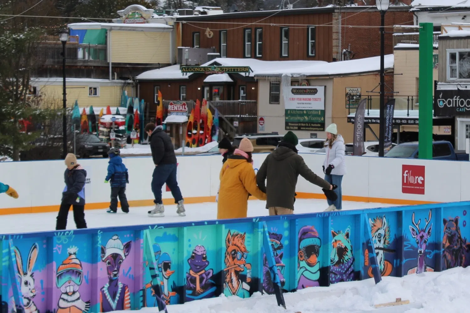 Downtown Huntsville has a new refrigerated outdoor rink thanks to $150,000 in funding from Explore Huntsville/HMATA