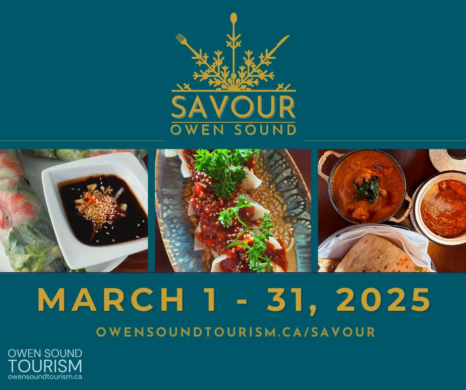 Local Restaurants Invited To Take Part In 12th Annual Savour Owen Sound