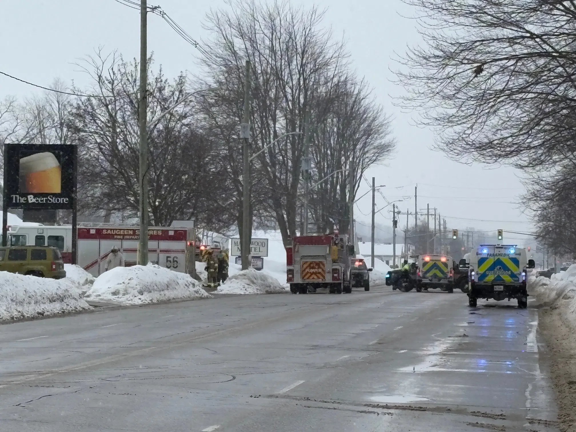 Section Of Goderich Street Reopened In Port Elgin While Emergency Response Continues