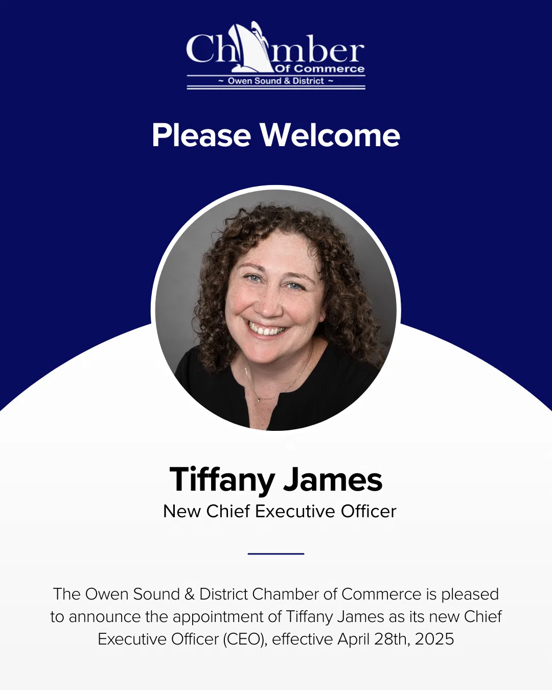 Owen Sound And District Chamber Of Commerce Appoints New CEO