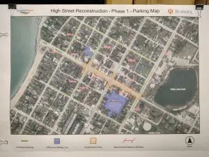 A parking map 