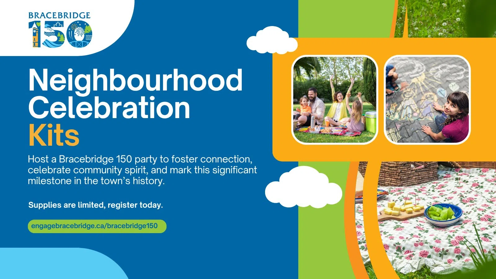 Celebrate 150 years of community - Bracebridge launches neighbourhood celebration kits