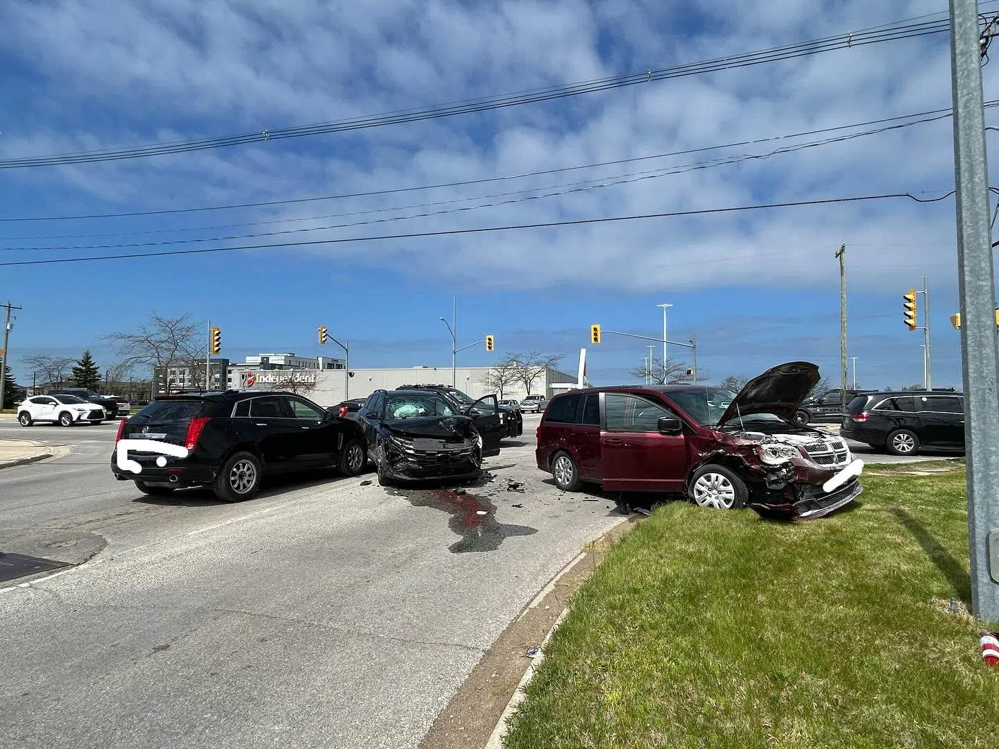Collision In Port Elgin During Traffic Light Outage