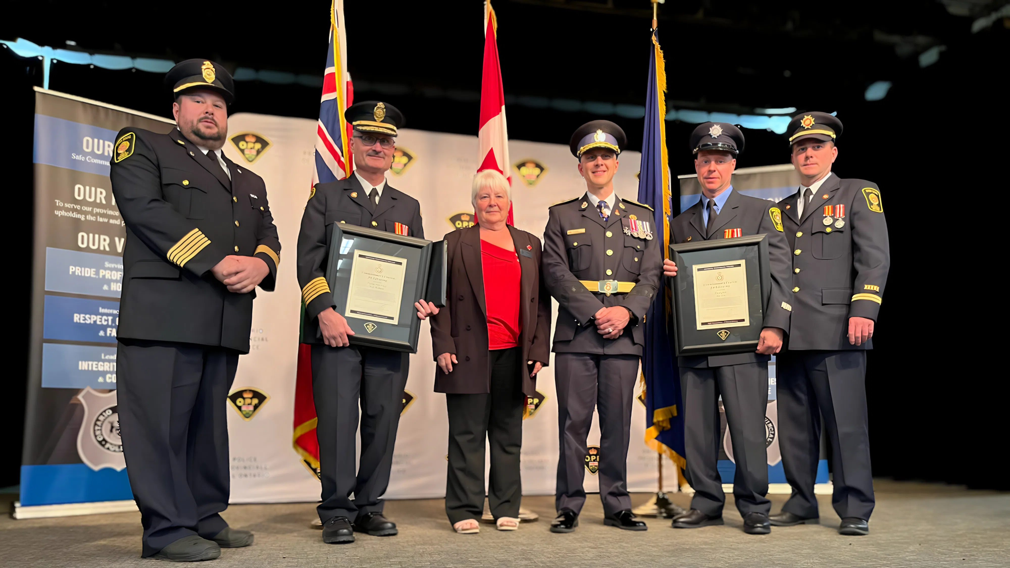 Three Firefighters Recognized For Heroic Rescue