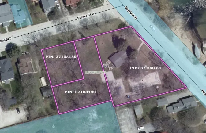 Meaford To Formalize Ownership Of McCarroll Park