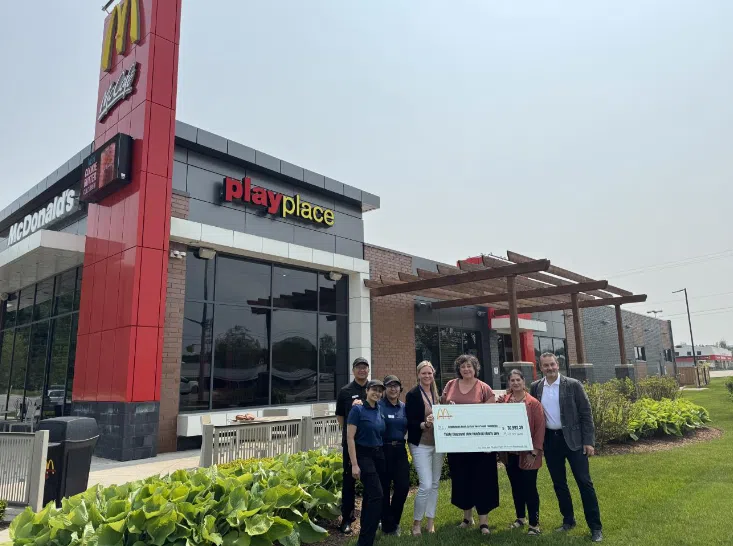 Brightshores Receives $31K Donation From McHappy Day