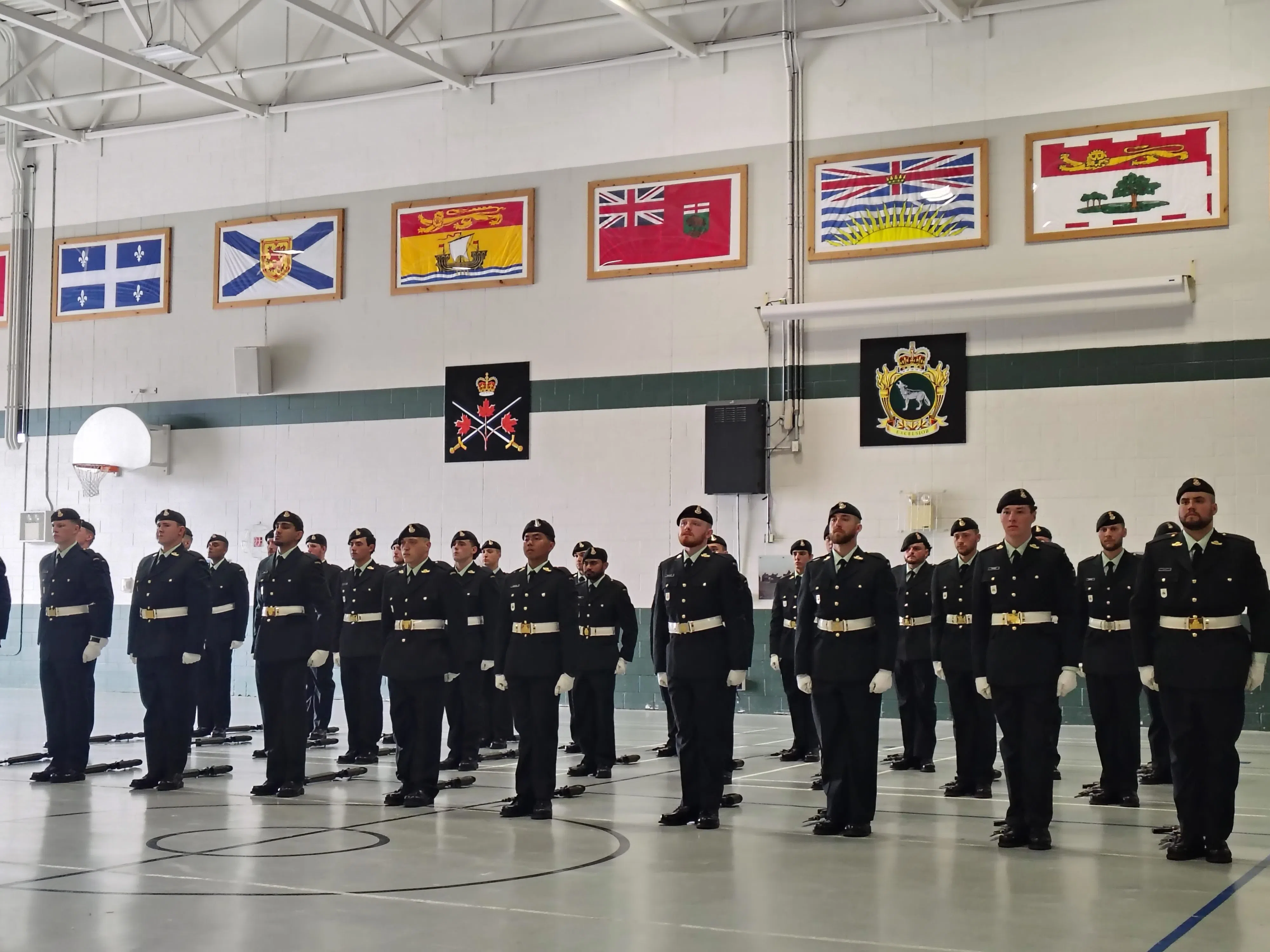 Infantry Soldiers Celebrate Graduation At 4CDTC Meaford