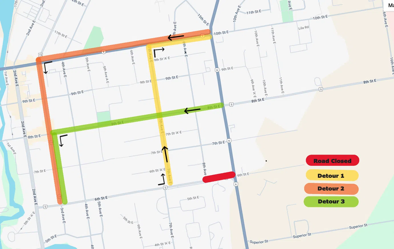 Major Road Rehabilitation Project Begins In Owen Sound