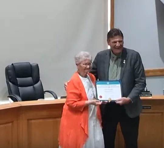 West Grey Presents Senior Of The Year Award