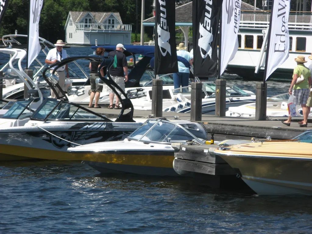 The Muskoka Boat and Cottage Show and Muskoka Ribfest at the Muskoka Wharf in Gravenhurst July 25-27
