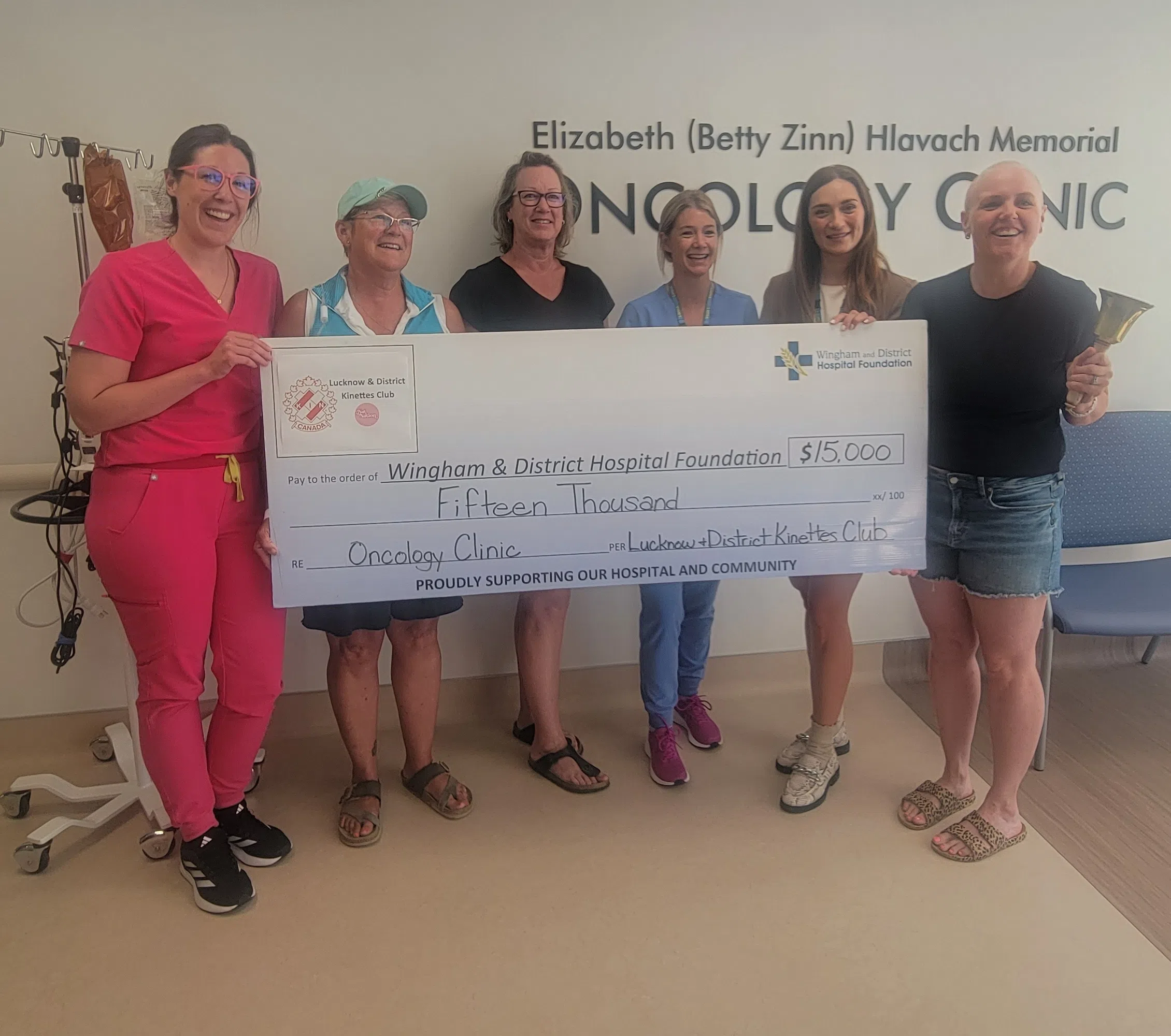 Lucknow Kinette Club Make Big Donation To Wingham Hospital