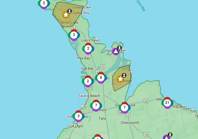 UPDATE: Work To Restore Power Continues After Storm Sweeps Through Grey Bruce