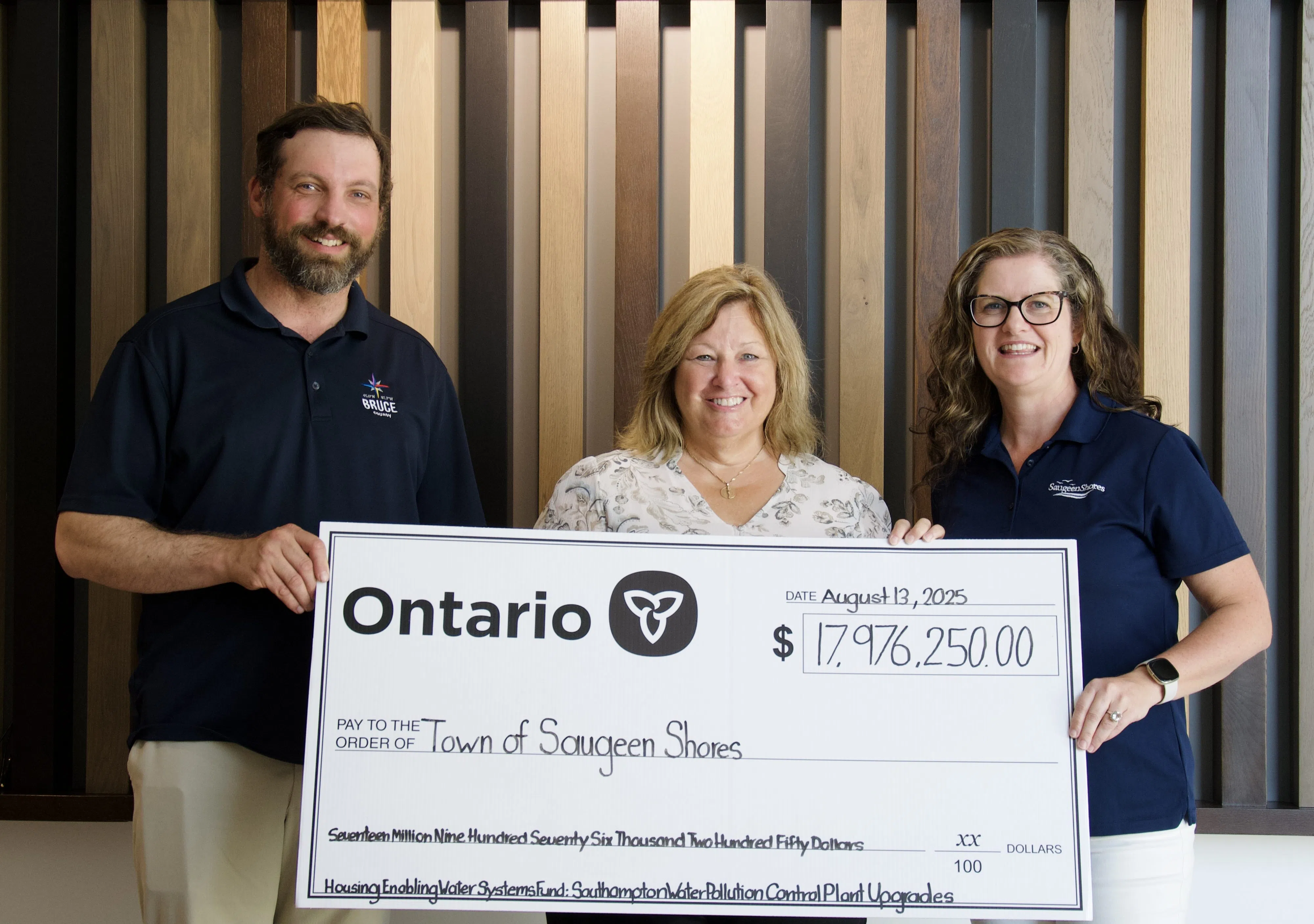 Saugeen Shores Receives $17.9-Million In Provincial Funding For Wastewater Infrastructure Upgrades