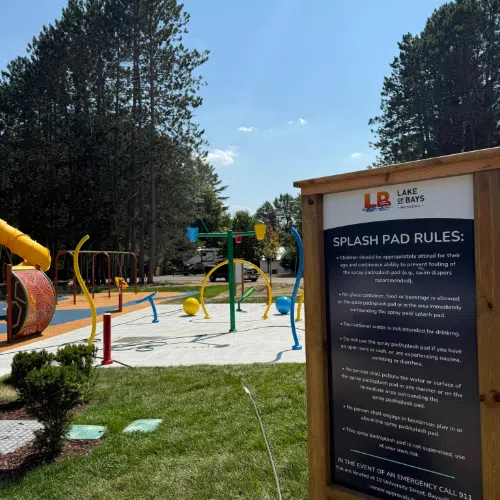 Township of Lake of Bays Splashpad Update