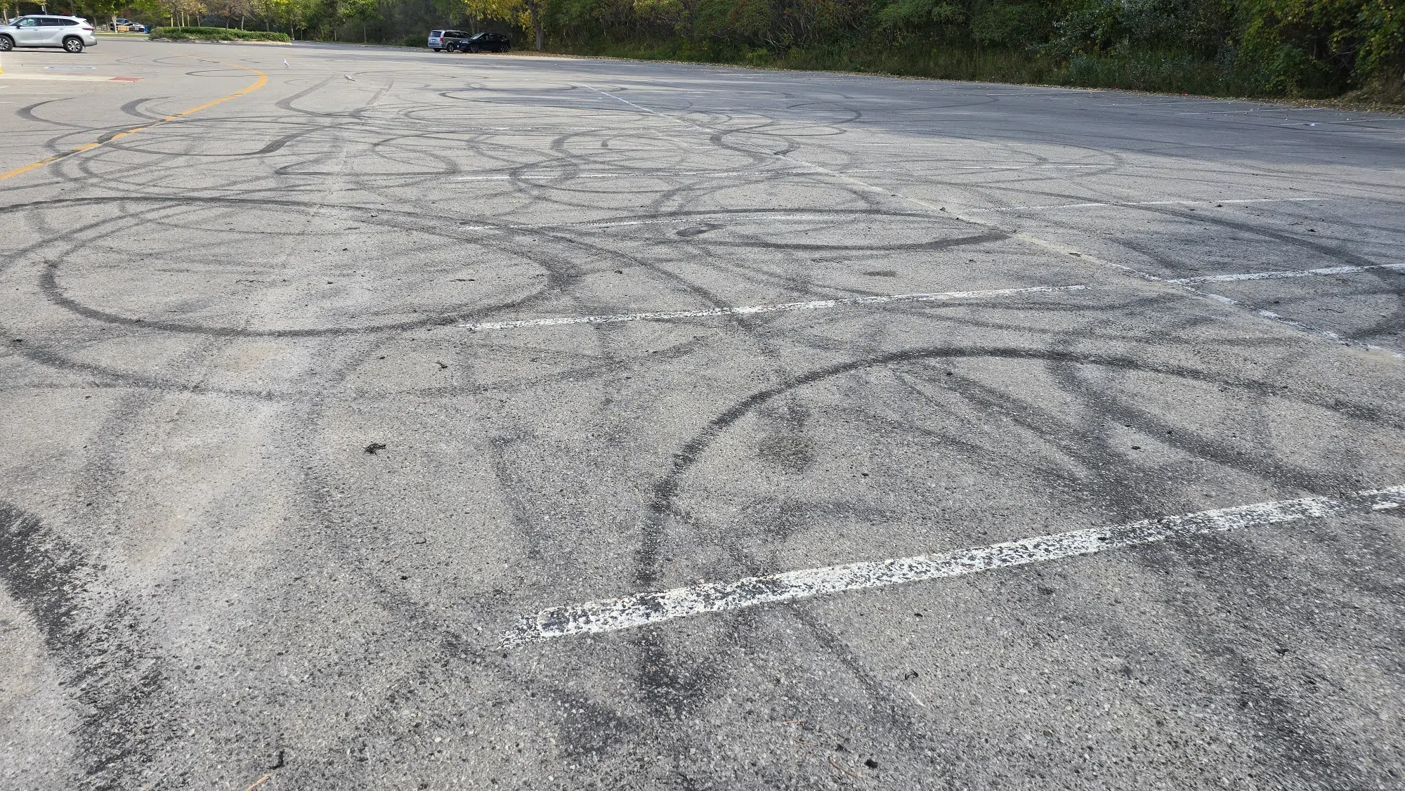 Two Charged, After Tire Marks Left On Goderich Beach Parking Lot