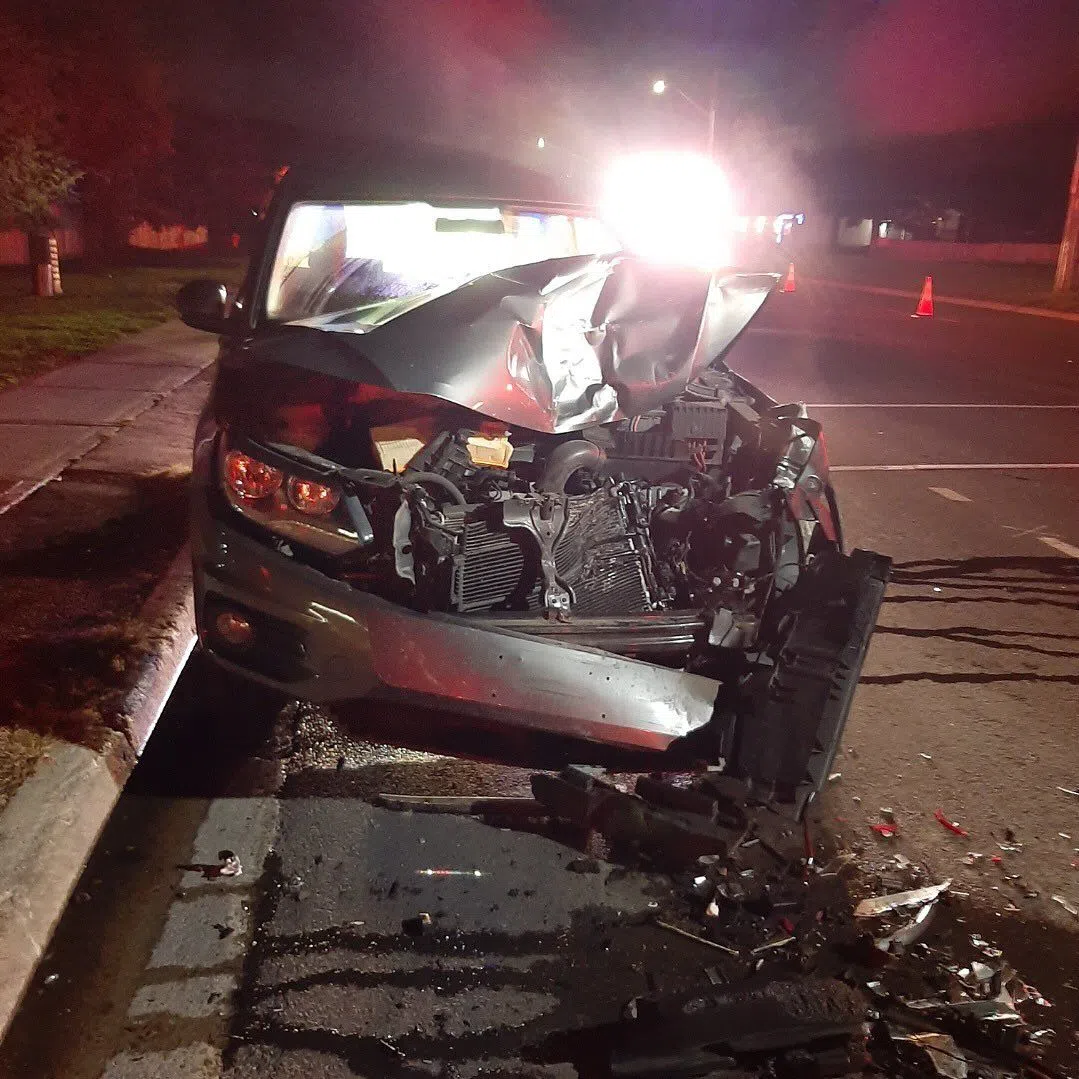 Collision In Port Elgin Sparked Vehicle Fire