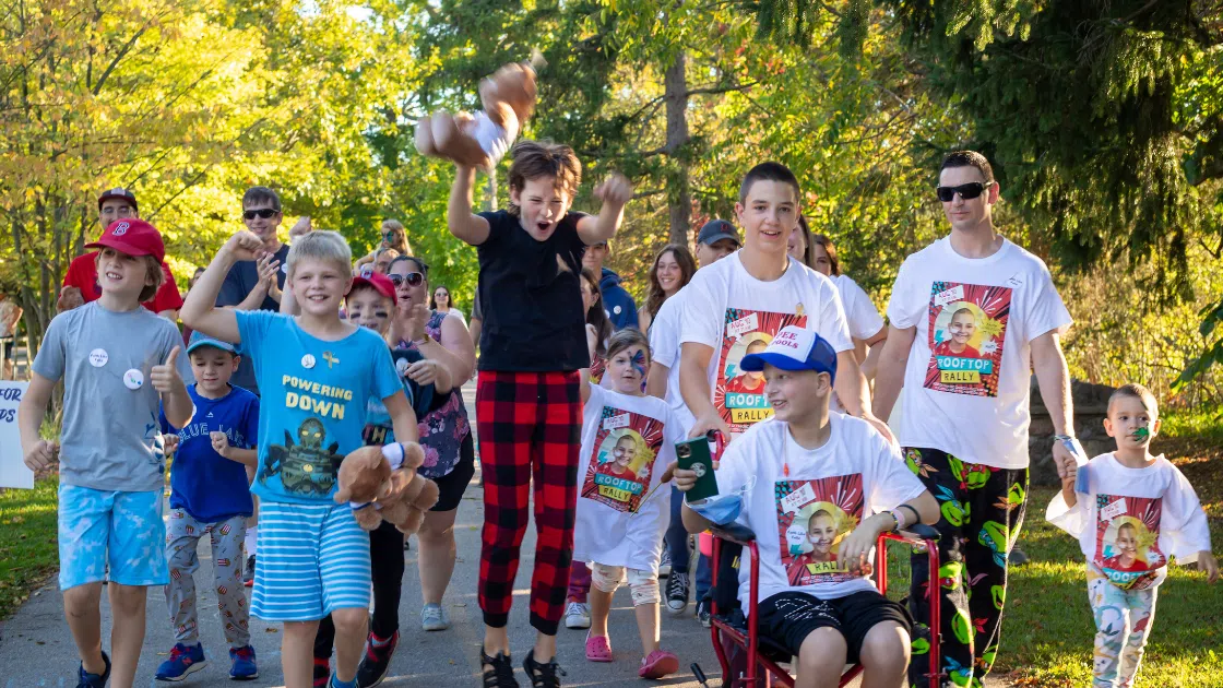 Flag Raising, Pajama Walk In Owen Sound For Childhood Cancer Awareness Month