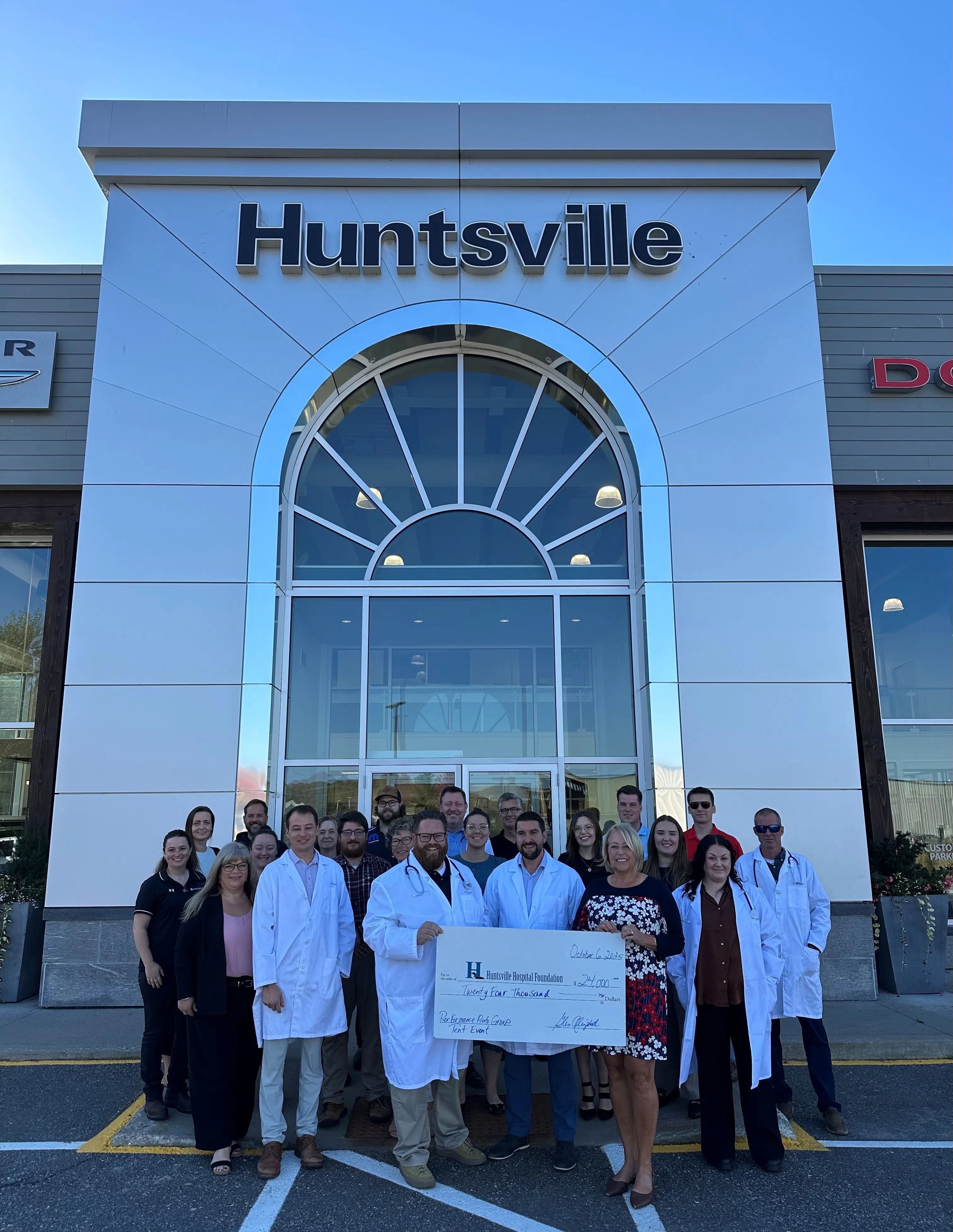 Performance Auto Group's Annual Tent Event Brings in $24,000