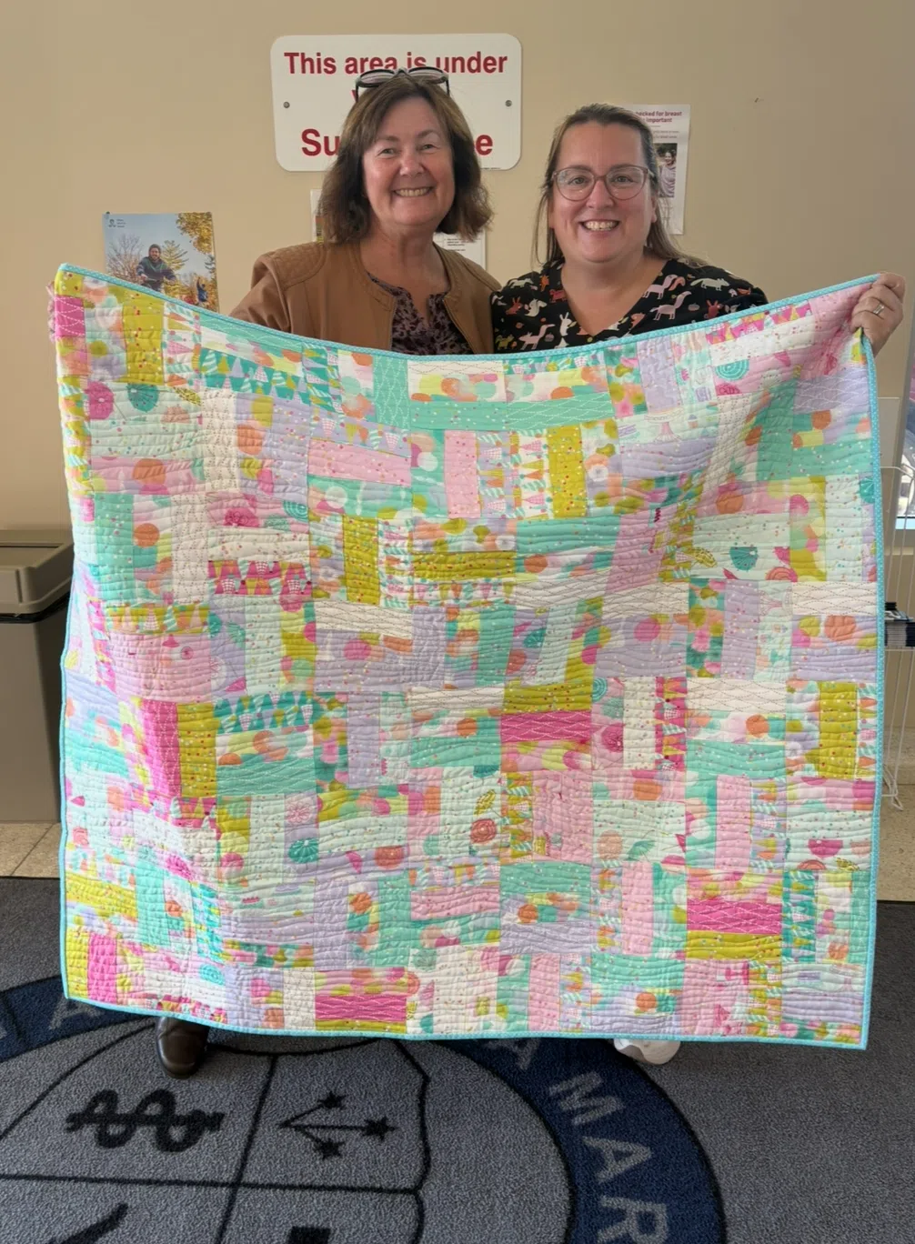 Quilters Donate To Patients At Goderich Hospital