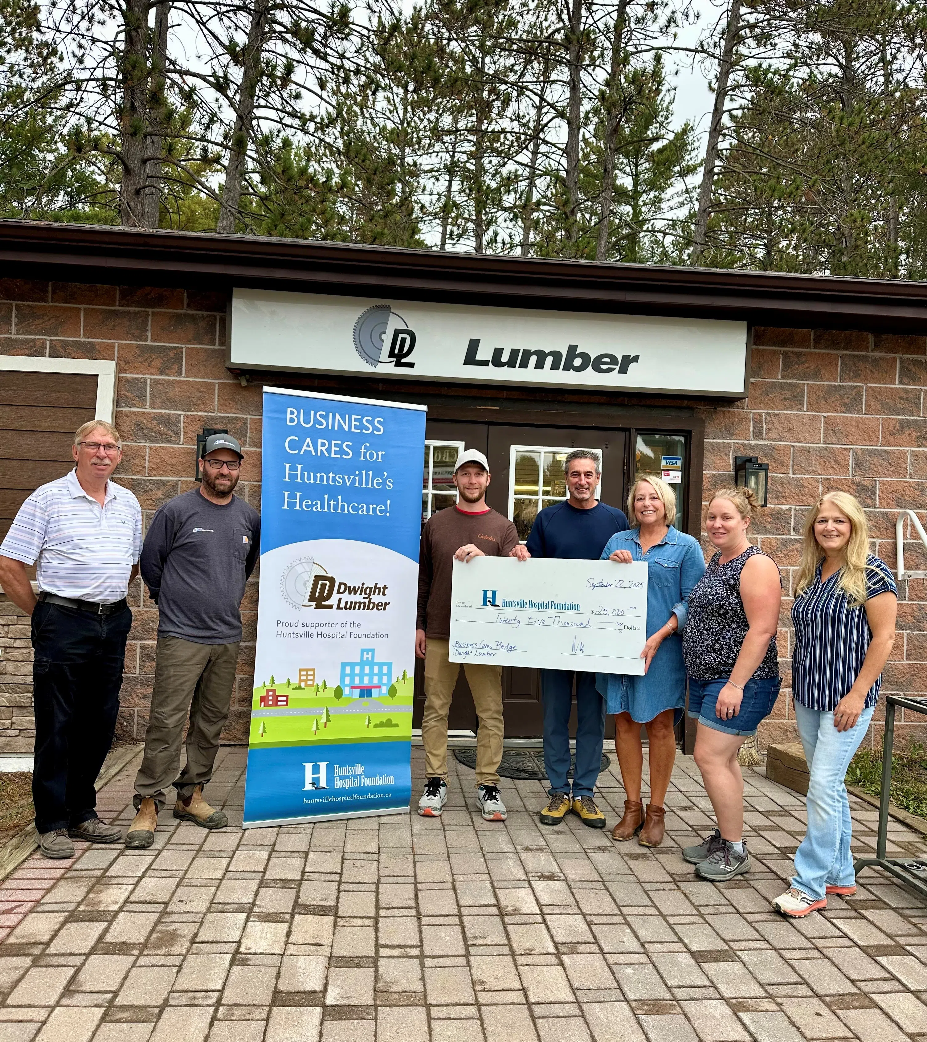 Dwight Lumber joins Huntsville Hospital Business Cares Program